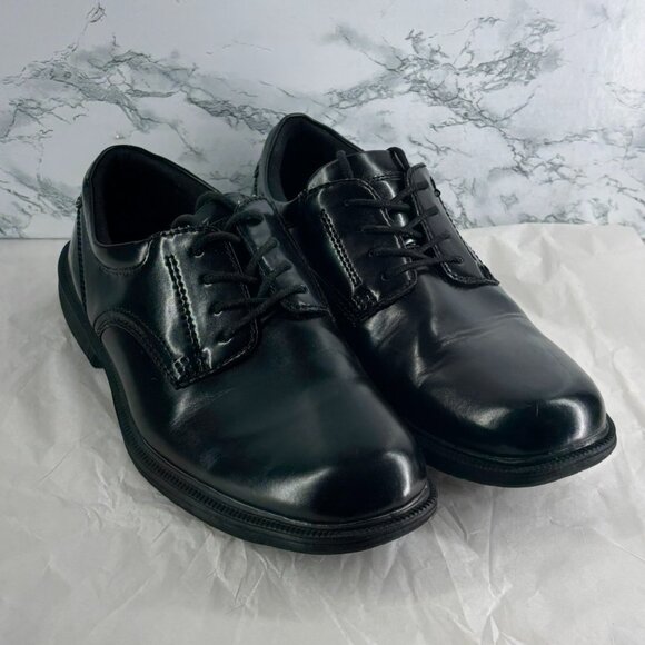 Nunn Bush Kore Men\'s Black Leather Oxford Slip Resistant Comfort Shoes Size 13 main image 11